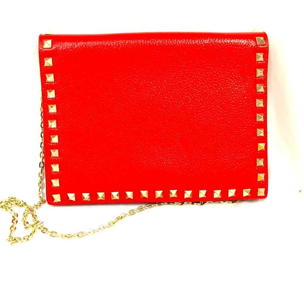 KC Jagger Studded Crossbody Handbag With Gold Hardware